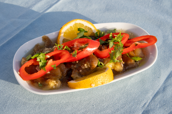 Patlıcan Salata / Eggplant Salad