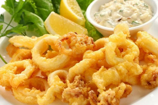 Kalamar Tava / Fried Siquid